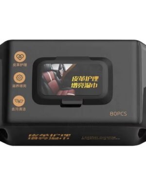 80 Pack Leather Surface Wipes – Travel & Multi-Leather Use