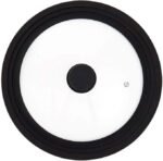 Glass Pot Lid with Silicone Rim – Heat-Resistant Kitchen Lid