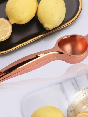 TK Manual Citrus Juicer Metal Hand Press – Lemon & Lime Squeezer