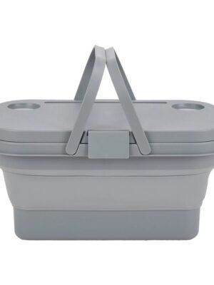 TK Multifunction Foldable Picnic Basket – Outdoor Camping & Storage
