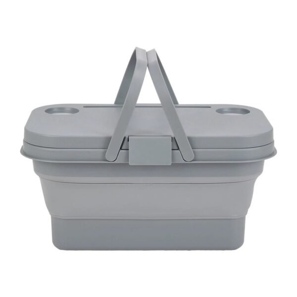 TK Multifunction Foldable Picnic Basket – Outdoor Camping & Storage