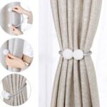 TK Magnetic Curtain Tiebacks Holdbacks – Set of 2
