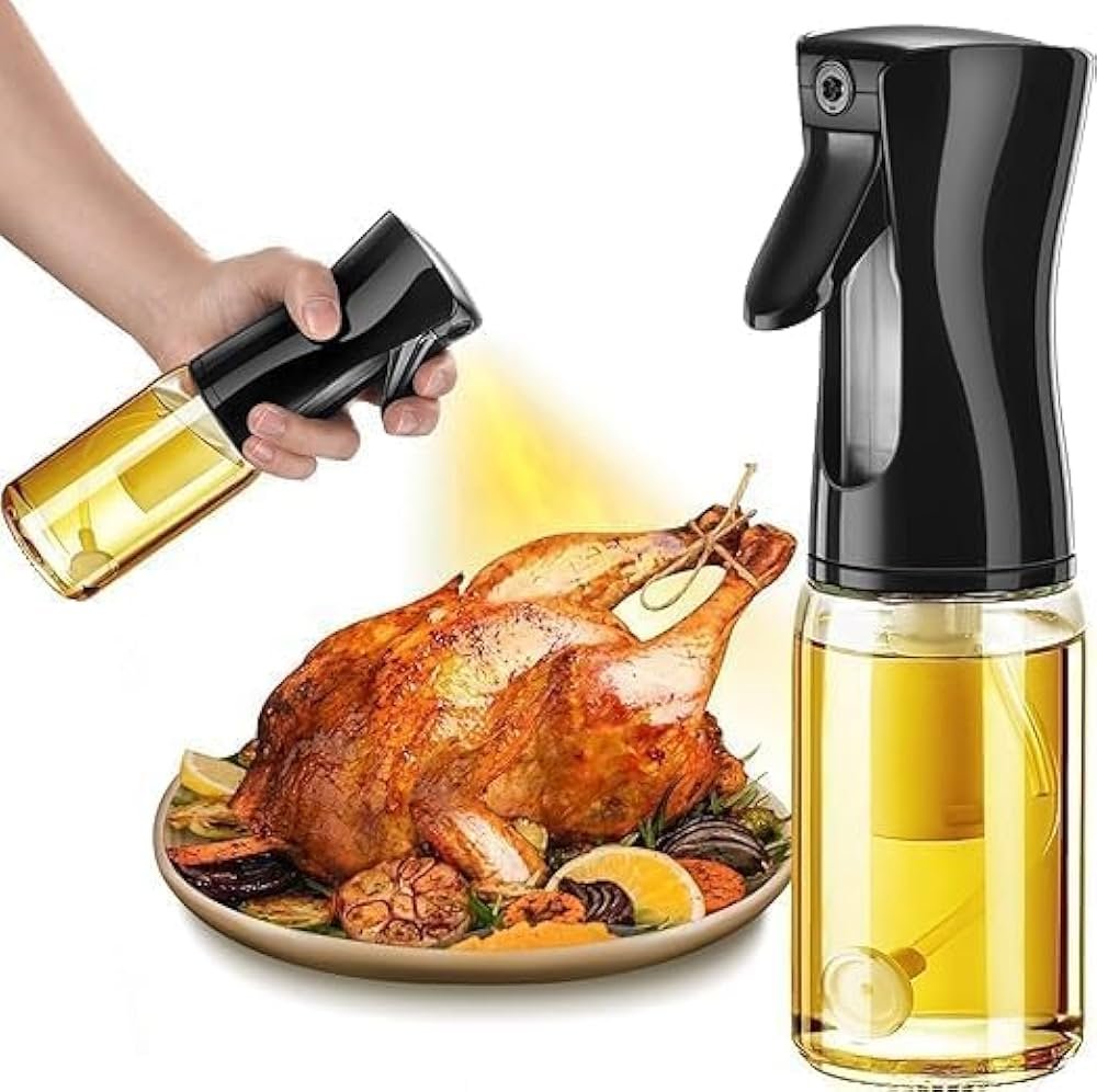 300ml Refillable Glass Oil Spray Bottle