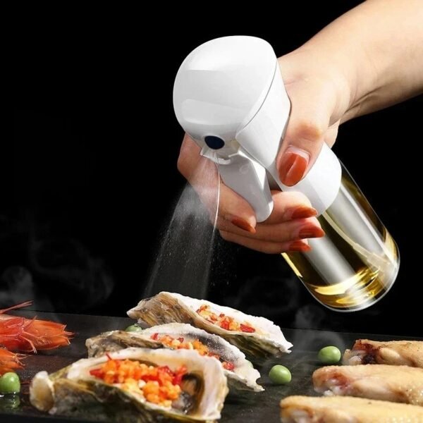 300ml Refillable Glass Oil Spray Bottle