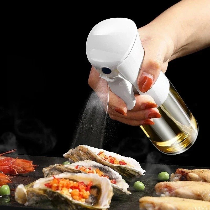 300ml Refillable Glass Oil Spray Bottle