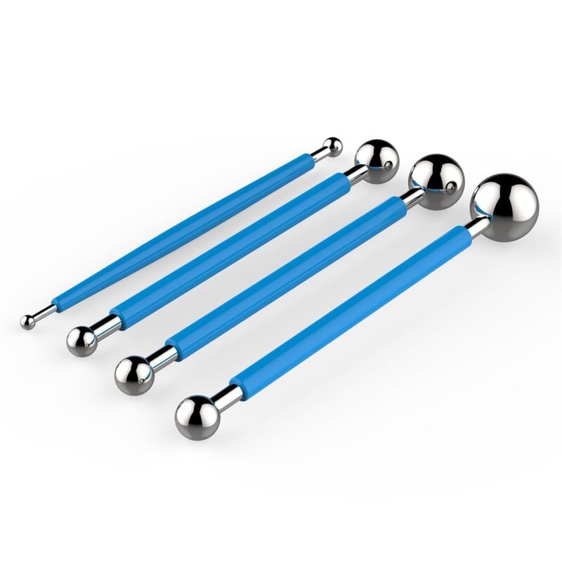 Ball Stylus Clay & Fondant Sculpting Tool Set – 4 Piece Cake Decorating Kit
