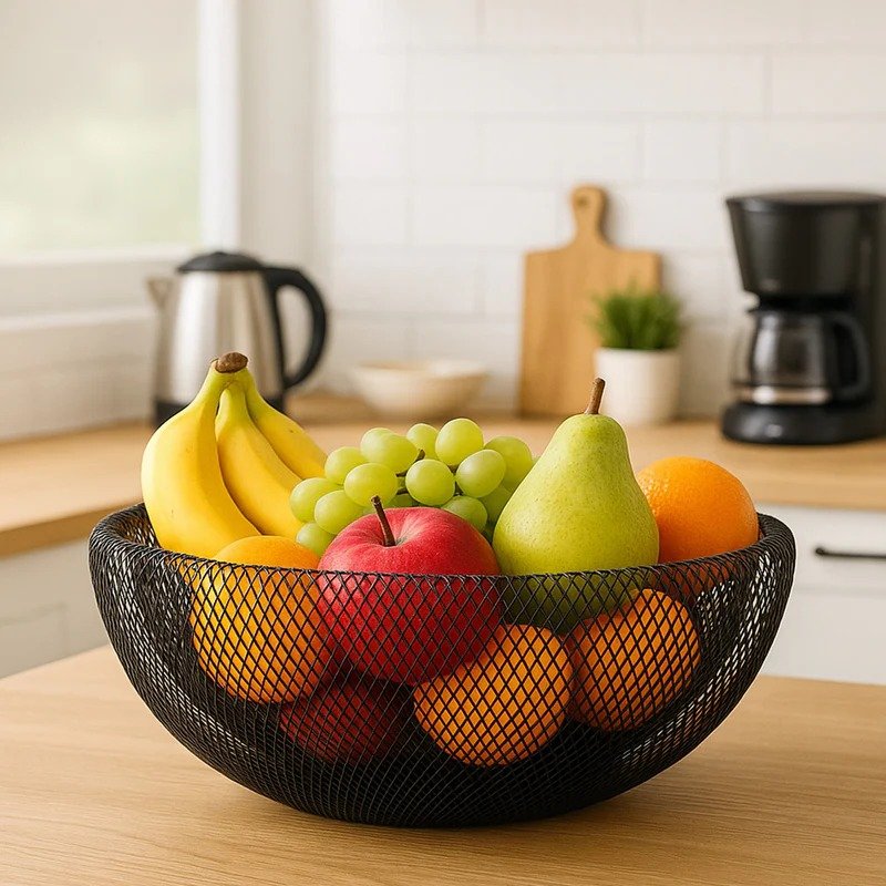 TK Countertop Creative Fruit Bowl – Kitchen & Dining Organizer