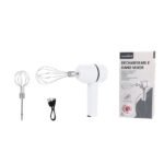 TK Mini Wireless Rechargeable Hand Mixer