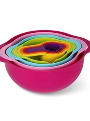 10-Piece Colorful Mixing & Measuring Set