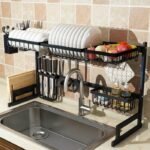 Over-Sink Metal Drying Rack – Space-Saving Kitchen Organizer