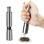 One Hand Salt & Pepper Grinder