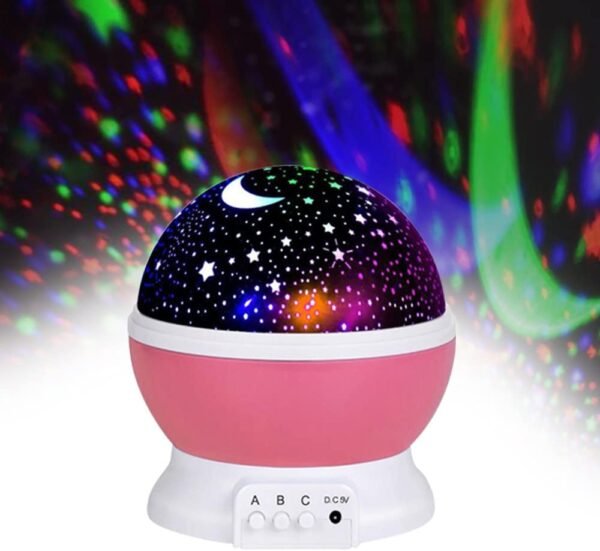 Star Master Rotating Projector – Galaxy LED Lamp