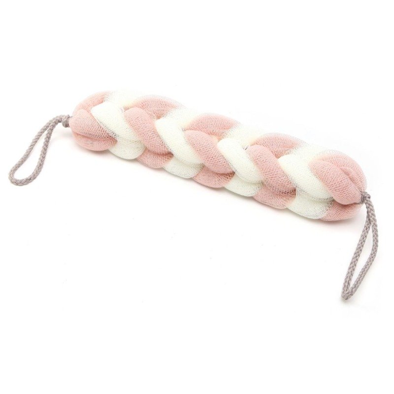 Long Bath Body Scrubber – Exfoliating Back Strap