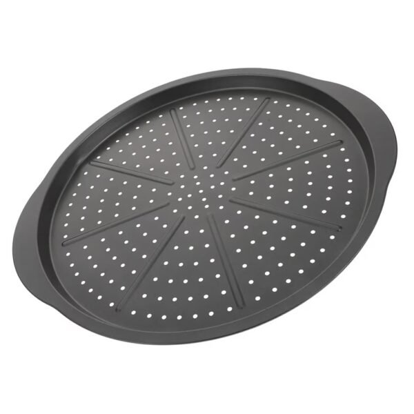 Non-Stick 38cm Pizza Pan with Handles