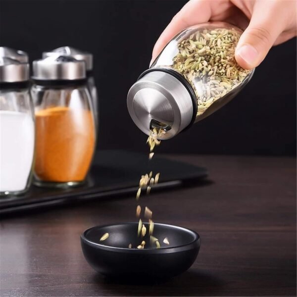 6-Piece Rotating Countertop Spice Organizer