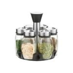 6-Piece Rotating Countertop Spice Organizer