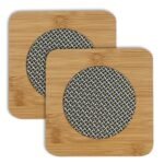 Bamboo Wooden Coasters – Durable & Eco-Friendly