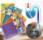 12 Pack Drain Cleaning & Odor Control Sticks – Slow Dissolving Pipe Cleaner