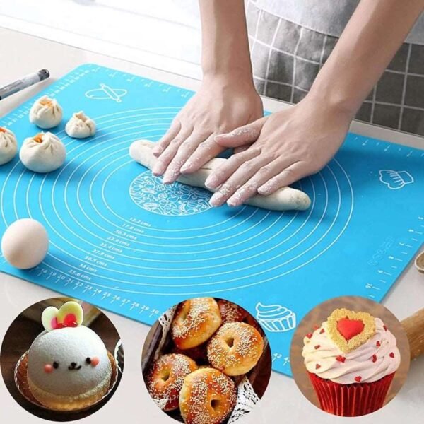TK Silicone Kneading Mat 46x65cm – Non Slip Baking Mat