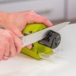 Swifty Cordless Motorized Knife Sharpener – Compact Kitchen Too