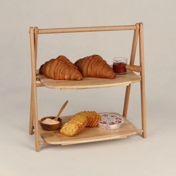TK Bamboo Snack Rack – Multi-Purpose Organizer
