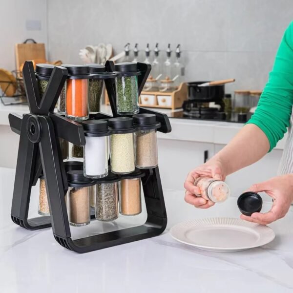 360° Rotating 18 Piece Spice Rack
