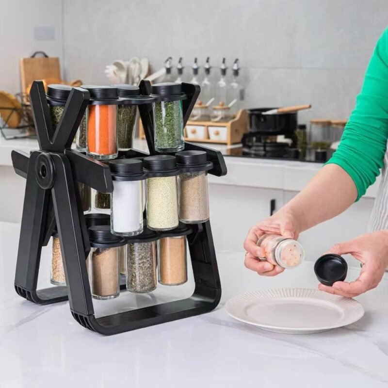 360° Rotating 18 Piece Spice Rack