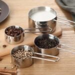 TK Stainless Steel 4-Piece Measuring Cups – Baking & Cooking Set