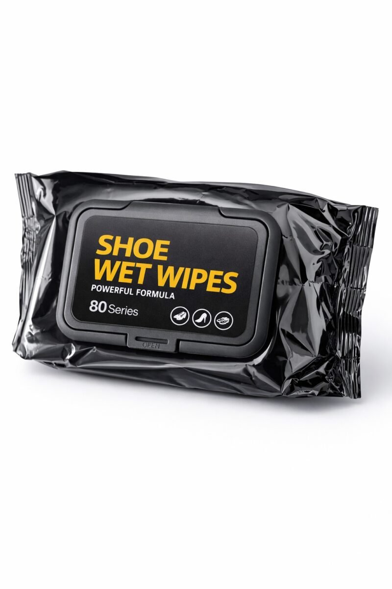 80pc Disposable Shoe Cleaning Wipes
