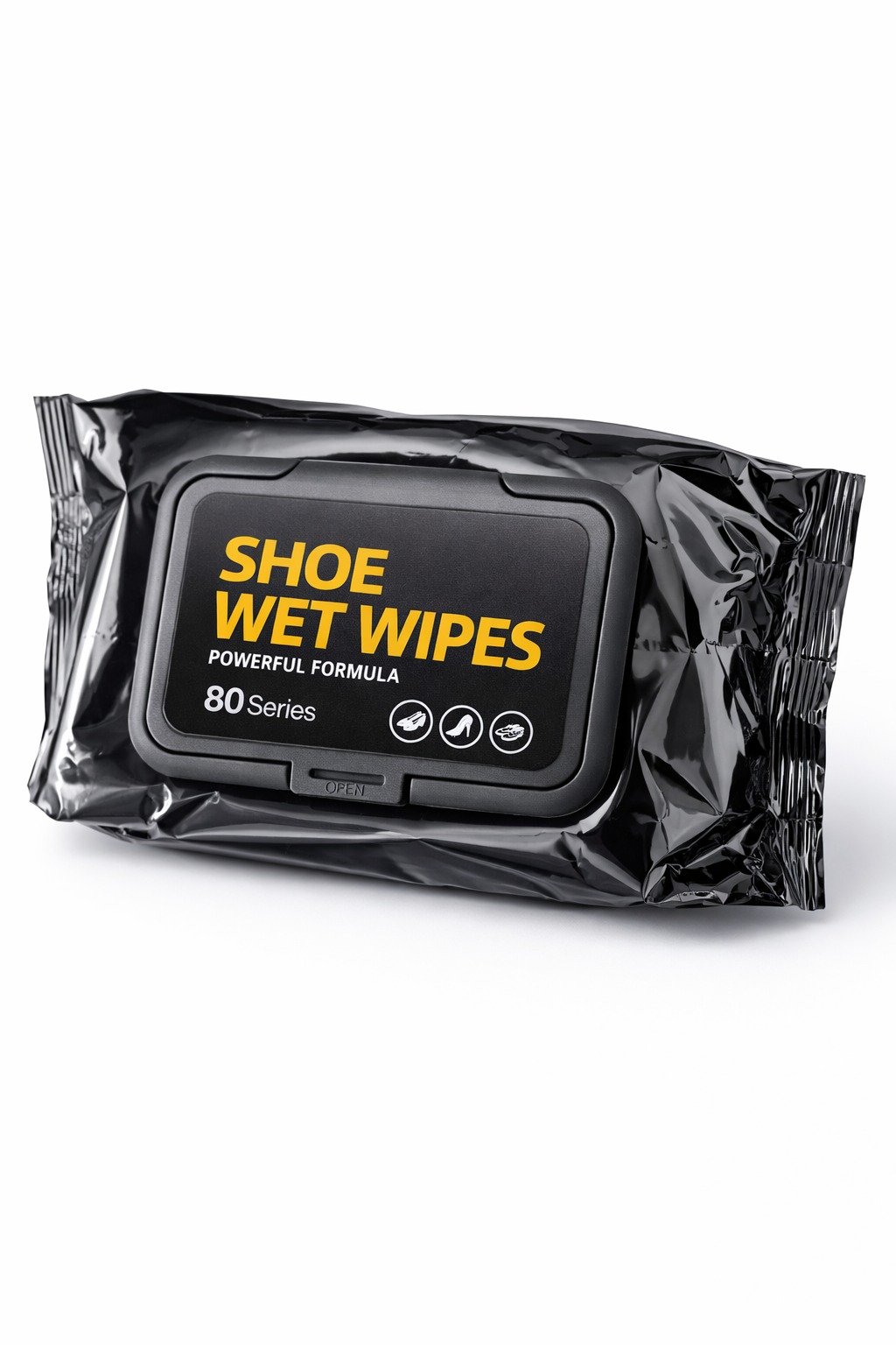 80pc Disposable Shoe Cleaning Wipes
