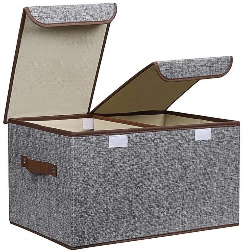 TK 2-Compartment Storage Box – Multi-Purpose Organizer