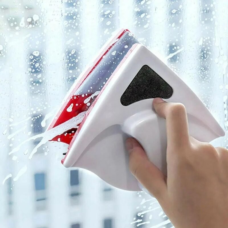 Magnetic Double-Sided Window Cleaner – Glass Cleaning Tool