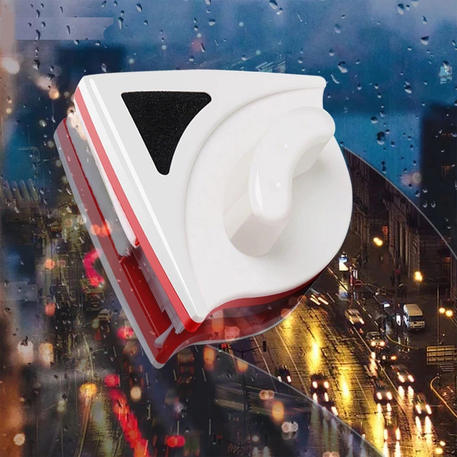 Magnetic Double-Sided Window Cleaner – Glass Cleaning Tool