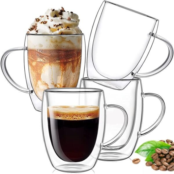 TK Double Wall Coffee Glass – Heat Resistant Cup