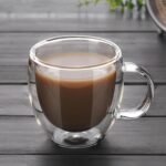TK Double Wall Coffee Glass – Heat Resistant Cup