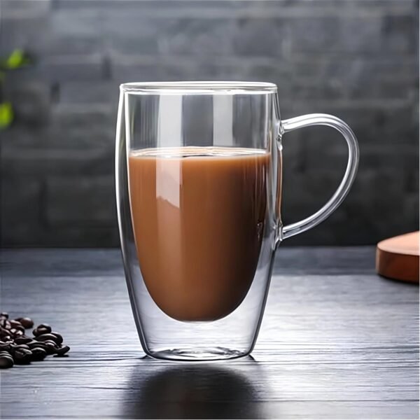 TK Double Wall Coffee Glass – Heat Resistant Cup