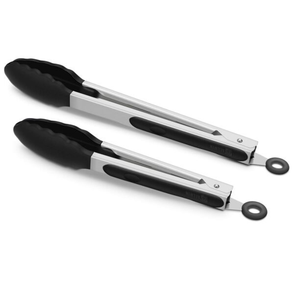 TK Silicone Chef Tongs – Heat Resistant Kitchen Tool