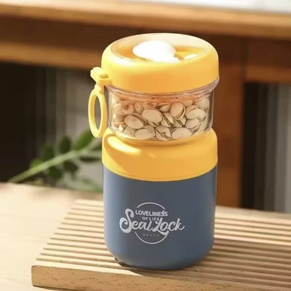 On-The-Go Double Layer Food Container