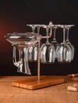 Wine Decanter & Glass Holder – Compact Display Stand
