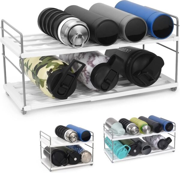 2 Tier Multi-Function Bottle Rack