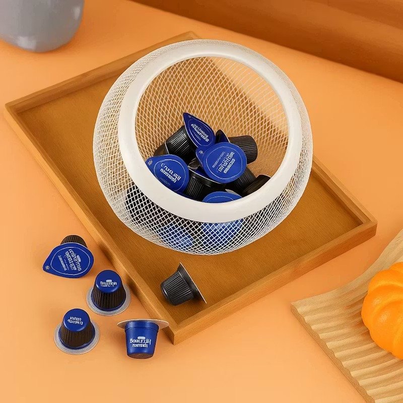 Multi Functional Mesh Metal Storage Bowl