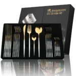 24pc Stainless Steel Cutlery Set – Flatware for 6