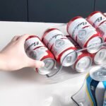 Fridge Can Organizer Stackable Beverage Dispenser