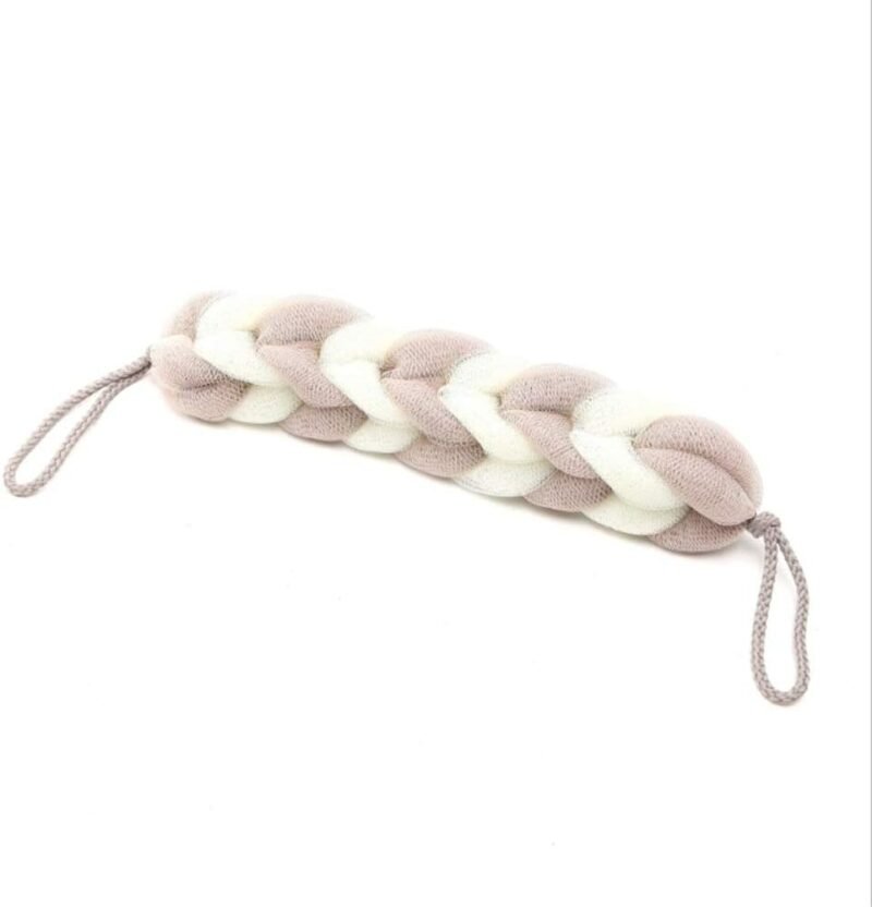 Long Bath Body Scrubber – Exfoliating Back Strap