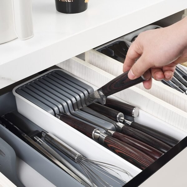 TK Expandable Cutlery & Knife Drawer Organizer Tray