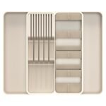 TK Expandable Cutlery & Knife Drawer Organizer Tray