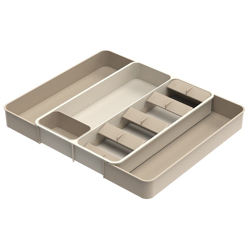 TK Expandable Cutlery Drawer Organizer Tray