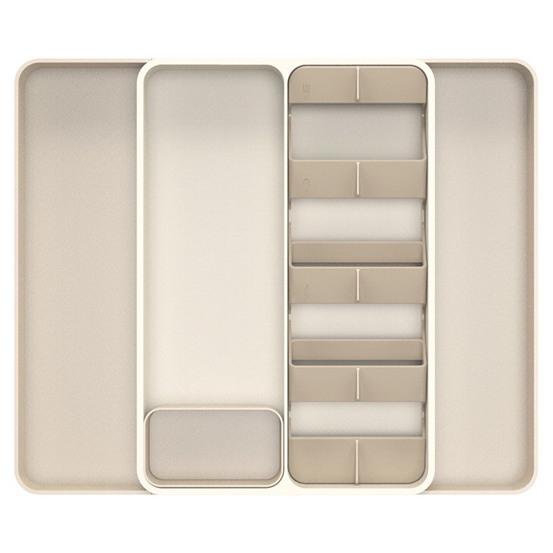 TK Expandable Cutlery Drawer Organizer Tray