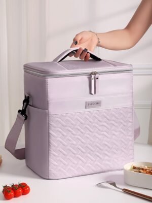 TK Portable Insulated Lunch Cooler Bag – Large Capacity