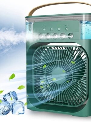 USB Portable Misting Fan – Water Spray Cooling